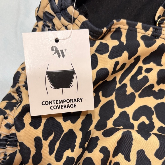 Kensie Animal Print Swimsuit - Picture 4 of 5